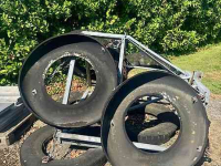 Weide-belüfter / Weide-egge  Weidesleep - Gegalvaniseerd 4.00 meter