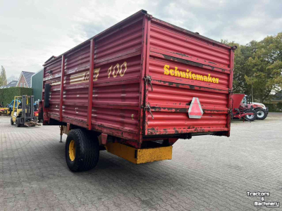 Futterverteilwagen / Futterdosierwagen Schuitemaker Feedo 100 Voerdoseerwagen, voerwagen, blokkenwagen, voermachines