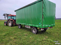 Anhänger  Gijzen Zeilenwagen 6 mtr
