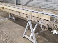 Förderband  4200X370 TRANSPORTBAND VLAKKE BAND FLAT BELT CONVEYOR BELT FLACHBAND FÖRDERBAND
