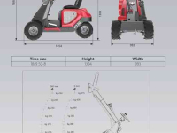 Radlader Heracles H130 pro mini shovel NIEUW Benzine, Diesel of Elektrisch!