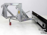 Gülleschieber Qmac Modulo rubber manure scrapers 2700mm hook up Zettelmeyer