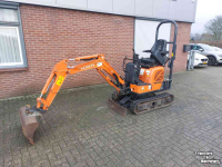 Minibagger Hitachi ZX10U-2 Minigraafmachine / Mini-graver