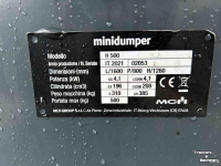Raupe Muldenkipper  MCH  rupsdumper  H500