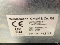 Kehrmaschine Westermann Optimal 2300 frontaanbouw