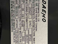 Minibagger New Holland New Holland E30C Case CX30C/ Snelwissel - DAEMO DMQ27 Parts nr:32MK-95110CG