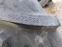 Räder, Reifen, Felgen & Distanzringe BKT 480/70R38