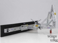 Gülleschieber Qmac Modulo Rubber manure scraper 180cm hookup Accord Hitch