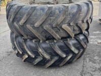 Räder, Reifen, Felgen & Distanzringe Michelin 20.8R38 5 ster dubbullucht