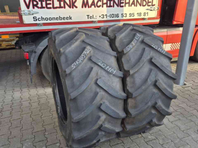 Räder, Reifen, Felgen & Distanzringe Mitas 540/65R28 AC65 met 20mm