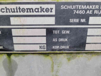 Gülletankwagen / Güllefässer Schuitemaker PTW 70