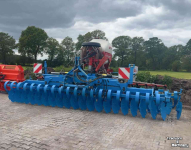 Scheibenegge Lemken Heliodor K9/500 met zaaiopbouw Kuhn/Rauch