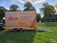 Tiefladeanhänger Kersten 4t kuip dieplader 550x198cm oprijwagen