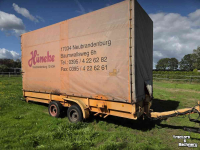 Tiefladeanhänger Kersten 4t kuip dieplader 550x198cm oprijwagen