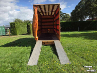 Tiefladeanhänger Kersten 4t kuip dieplader 550x198cm oprijwagen