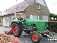 Gartentraktoren Deutz D3006 2WD Tractor + Suire 1.80 Maaier/Bloter