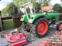 Gartentraktoren Deutz D3006 2WD Tractor + Suire 1.80 Maaier/Bloter