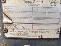 Minibagger  Terex tc20 Minigraver