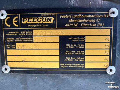 Futtermischwagen Peecon VME 250 Voermengwagen voermachines