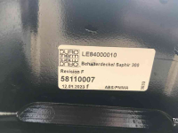 Diverse neue Teile Lemken Saphir 9 / 10 300 Tankdeksel met schade