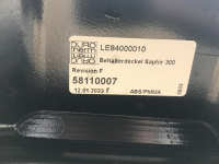 Drillmaschine Lemken Saphir 9 / 10 tankdeksel met schade
