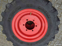 Räder, Reifen, Felgen & Distanzringe Michelin 280/80R18, Fendt 200 smalspoor