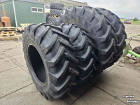 Räder, Reifen, Felgen & Distanzringe Michelin 20.8R38 en 16.9R28 Agribib. 35 mm