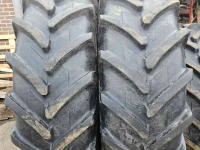 Räder, Reifen, Felgen & Distanzringe Michelin 20.8R38 en 16.9R28 Agribib. 35 mm