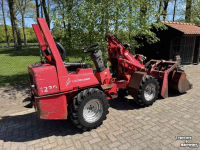 Radlader Weidemann 1230 shovel met vorken bak en mestklem