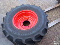 Räder, Reifen, Felgen & Distanzringe Mitas wielenset 540/65/38 en 480/65/24 op fendt velgen