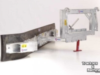 Gummi-Schieber Qmac Rubber feed scraper 2.10 mtr Hookup Weidemann