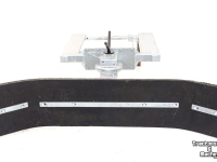 Gummi-Schieber Qmac 240 MECH SCHUIN + HOEK LEPELINSTEEK