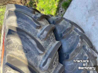 Räder, Reifen, Felgen & Distanzringe Michelin 580/70r38  520/70r34