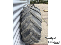 Räder, Reifen, Felgen & Distanzringe Michelin Set Michelin Banden 540/65R28 Multibib Vaste Velgen