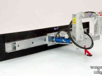 Gummi-Schieber Qmac 150 HYDR. SCHUIN WEIDEMANN HAAK Rubberschuif / Erfschuif / Mestschuif / Sneeuwschuif / Terreinschuif / Modderschuif