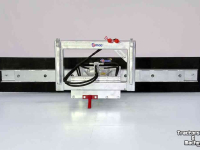 Gummi-Schieber Qmac 150 HYDR. SCHUIN WEIDEMANN HAAK Rubberschuif / Erfschuif / Mestschuif / Sneeuwschuif / Terreinschuif / Modderschuif