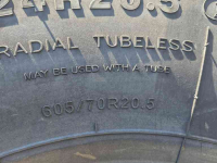 Räder, Reifen, Felgen & Distanzringe Michelin 605/70R20.5  24R20.50