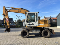 Bagger / Baggermaschine Liebherr A312 Hydr-Snelwissel, Kantelstuk.