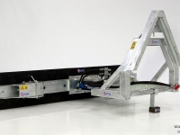 Gummi-Schieber Qmac Rubberschuif met hydraulische schuinverstelling