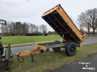 Kipper Kersten 6 tons 3 zijdige kipper degelijke kipwagen