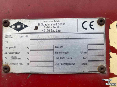 Siloblockverteilwagen Strautmann BVW