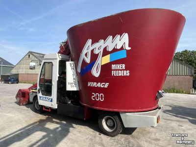 Selbstfahrende Futtermischwagen Unifast Virage 200 voermengwagen voermachines