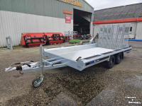 Tieflader / Anhänger  Hulco TERRAX Machinetransporter 3500 kg 394x180 Go Getter uitvoering
