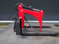 Hydraulischen Baumgreifer Hofstede Bomen boom takken buis buizen klem pallet bord frame