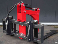 Hydraulischen Baumgreifer Hofstede Bomen boom takken buis buizen klem pallet bord frame