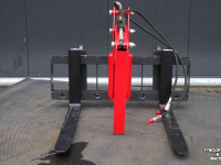 Hydraulischen Baumgreifer Hofstede Bomen boom takken buis buizen klem pallet bord frame