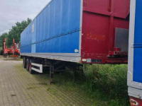 Tieflader / Anhänger  Bandlosser aanhanger / trailer / oplegger