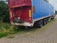 Tieflader / Anhänger  Bandlosser aanhanger / trailer / oplegger
