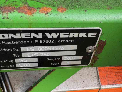 Schneeräumgeräte Amazone E+S 750 zoutstrooier