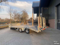 Tieflader / Anhänger Heuvelmans Oprijwagen machinetransporter